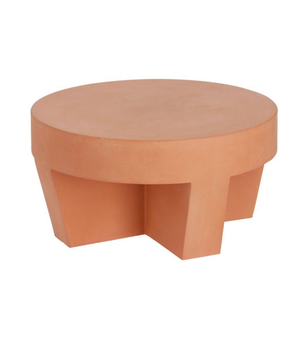 Кофейный столик Vilena из терракоты Ø 60 см