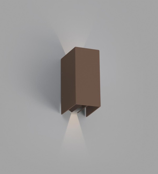 Уличное Blind бра коричневое LED 6W 3000K