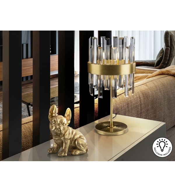 Настольная лампа Grace 6L золотая