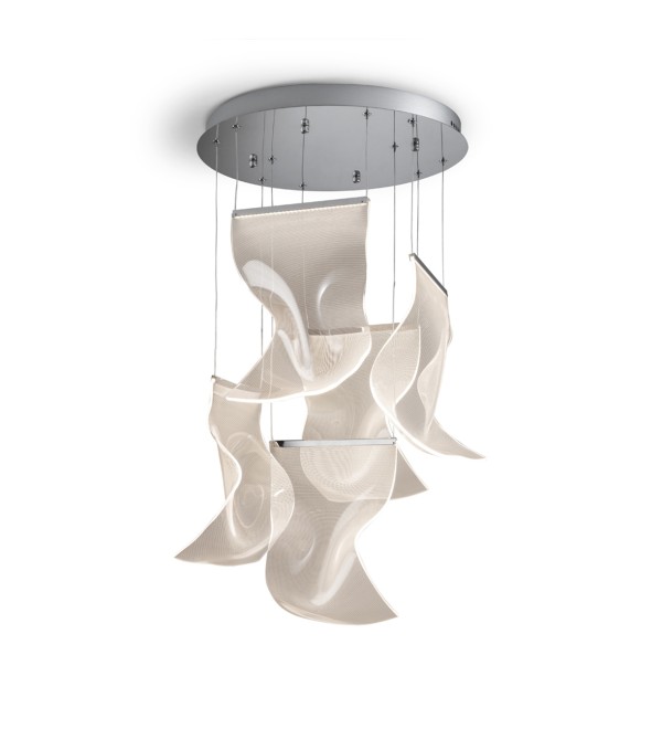 Люстра Velos II 5L хромированная DIM