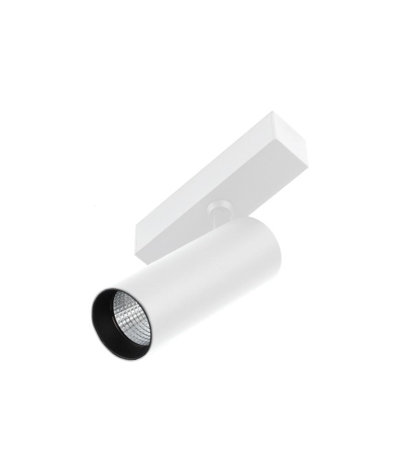 Трековый светильник Neso Hole-10W 2700K 36 градусов белый DALI