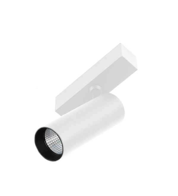 Трековый светильник Neso Hole-10W 2700K 36 градусов белый DALI