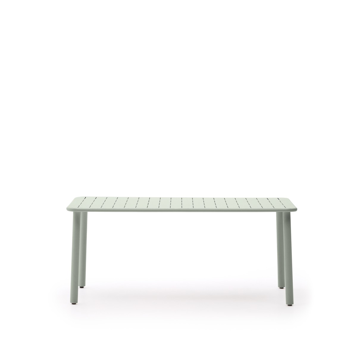 Уличный стол Brai из оцинкованной стали бирюзового цвета 180 x 90 см