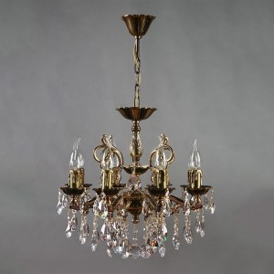 Люстра  MANTRA Leon Ambiente 8L 2128/8 PB Tear Drop