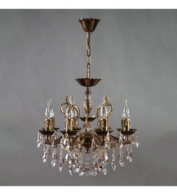 Люстра  MANTRA Leon Ambiente 8L 2128/8 PB Tear Drop