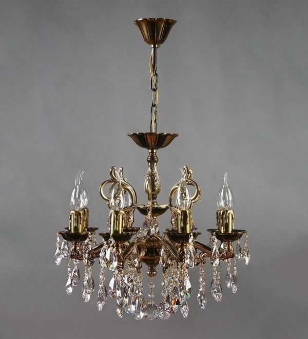 Люстра  MANTRA Leon Ambiente 8L 2128/8 PB Tear Drop
