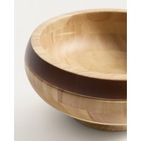 Маленькая миска Milvara из 100% древесины каучукового дерева