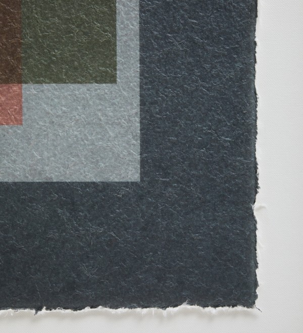 Картина Veluni из переработанной бумаги разноцветная 60 x 90 см