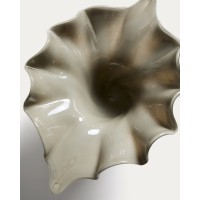 Ваза Lurea из серовато-зеленого стекла, 57 x 37 см