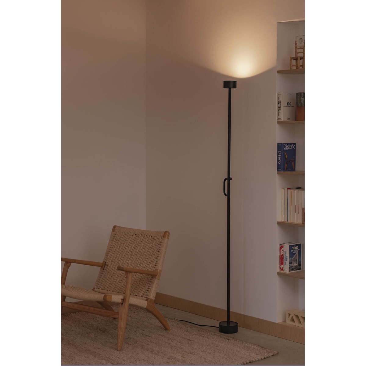 STAFF Торшер черный LED 25W 2700K