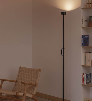 STAFF Торшер черный LED 25W 2700K