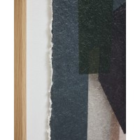 Картина Veluni из переработанной бумаги разноцветная 60 x 90 см