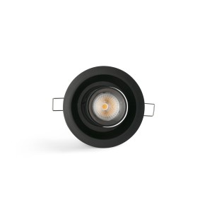 Встраиваемый светильник KOPE черный Ш85 7W 2700K CRI90 20° NEG CASAMBI