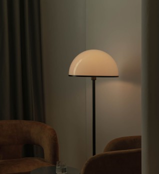 DOME Торшер черный 1XE27