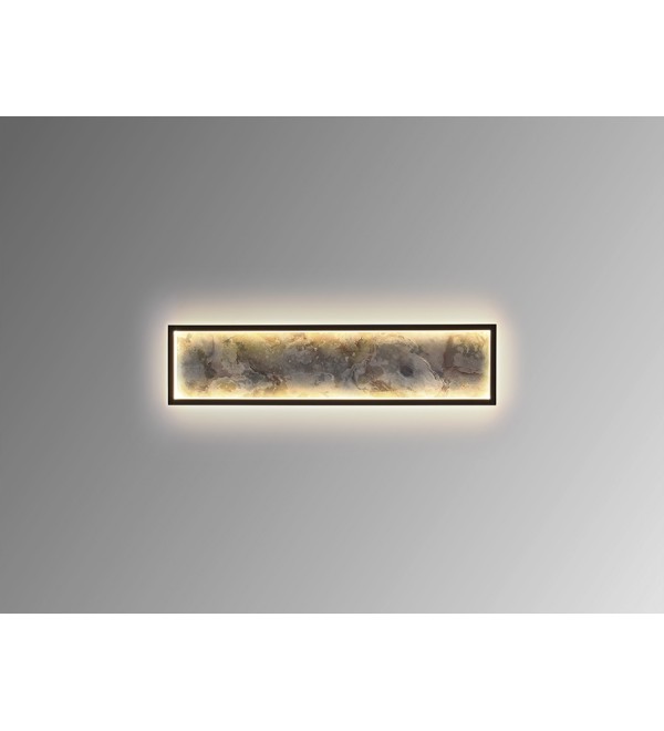Настенный светильник Stone CCT- черный LED L60