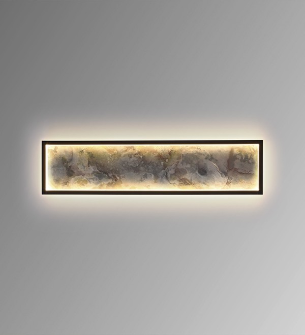 Настенный светильник Stone CCT- черный LED L60