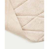 Коврик для ванной Nyana белый хлопковый 50 x 70 см