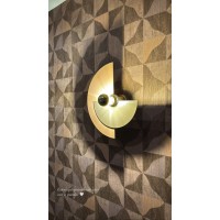 Бра Haban 25 см + цоколь 5 см золотой