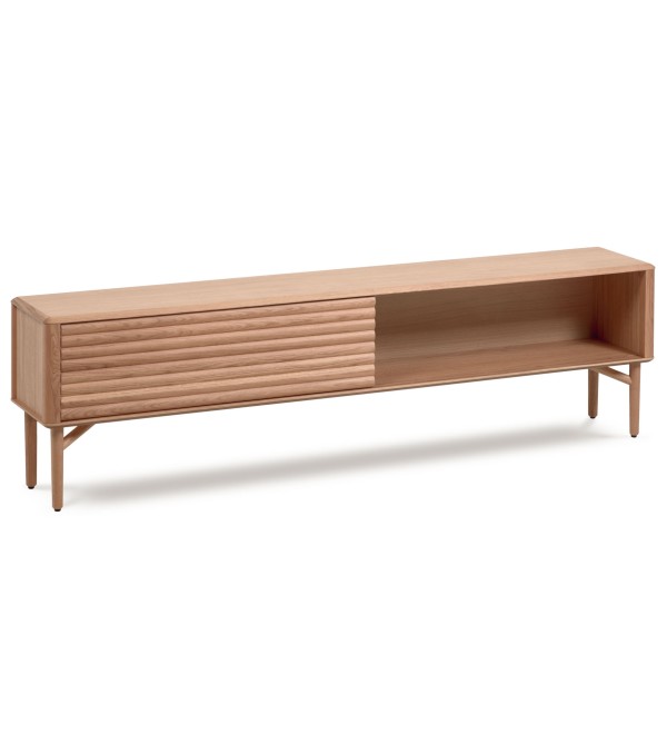 Тумба под TV Lenon из древесины дуба 200 x 55 cm