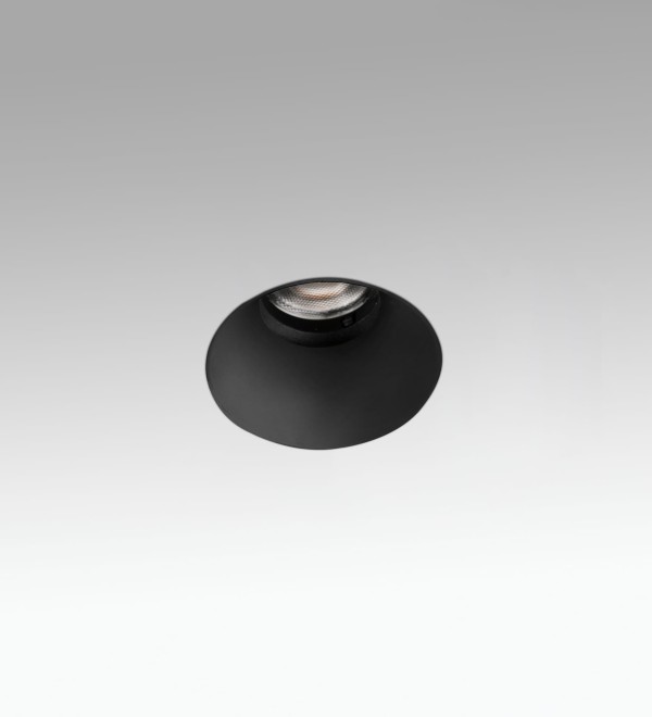LOX Встраиваемый светильник ORIENTABLE TRIM черный 6-8W 2700K 36