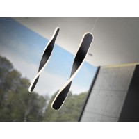 Подвесной светильник Twist 1L черный