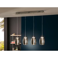 Подвесной светильник Nebula 4L LED хром