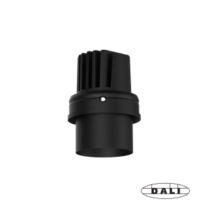 Встраиваемый светильник ELIOS TUBE IP20 10W черный 15є 2700K DALI