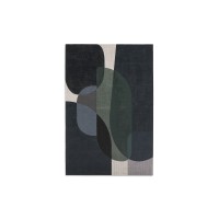 Nemsa абстрактный холст в сине-зеленых тонах, 90 x 60 см