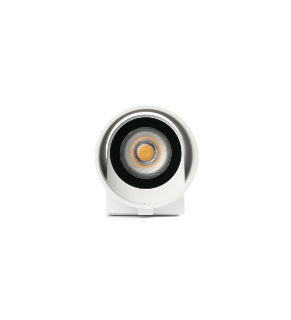 KOV Уличный настенный светильник белый LED 2x6W 3000K 23°/34°