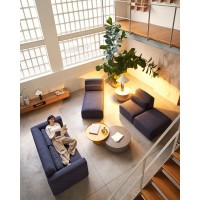 Neom Модуль шезлонга синего цвета 152 x 75 см