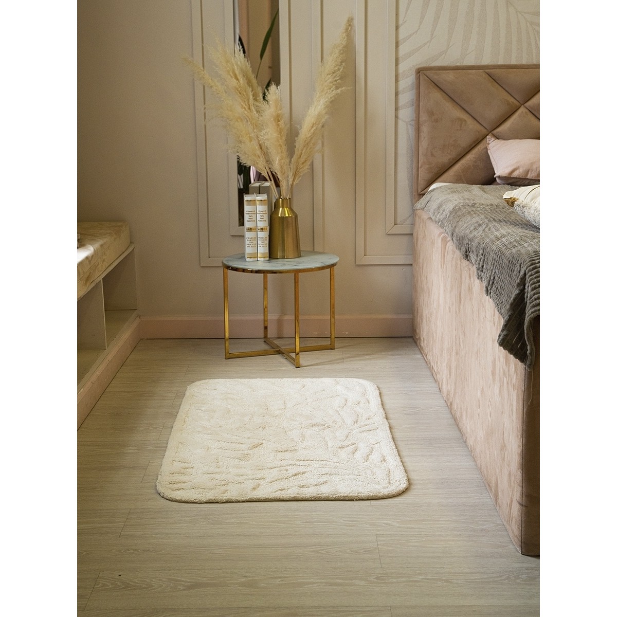 Хлопковый ковер Lillaland Sankofa natural 60*90