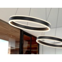 Подвесной светильник Helia Ø50 LED черный матовый