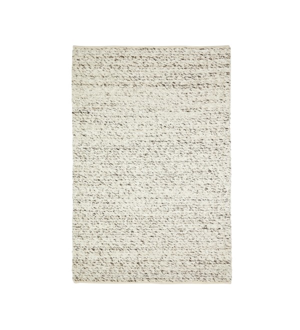 Manilva Ковер из шерсти и коричневого хлопка 200 x 300 см