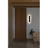 Настенный светильник NOVO 500 черный LED 12W 2700K