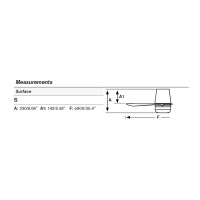 Потолочный вентилятор MINI PUNT TUB S Ш900mm черный 3 P темное дерево 10W CCT