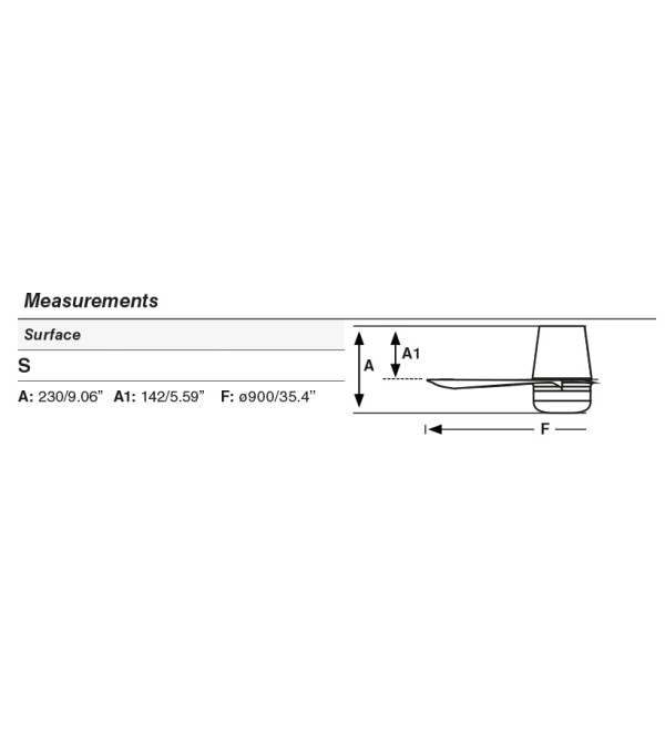 Потолочный вентилятор MINI PUNT TUB S Ш900mm черный 3 P темное дерево 10W CCT