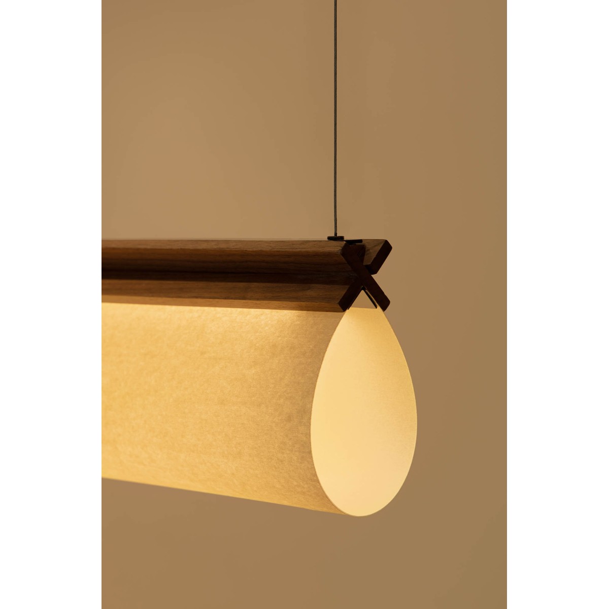 CATA Подвесной светильник орех SMD LED 15W 2200K