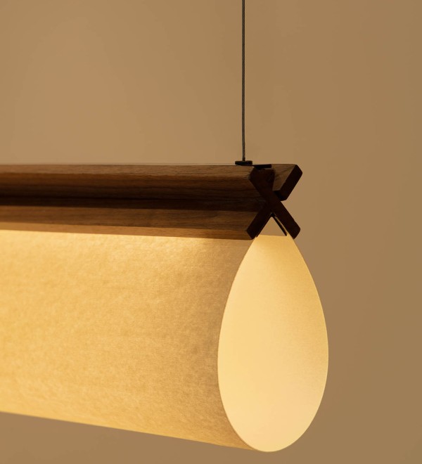 CATA Подвесной светильник орех SMD LED 15W 2200K