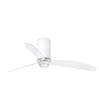 Потолочный вентилятор Mini Tube Fan LED мат. белый/прозрачный 128 см