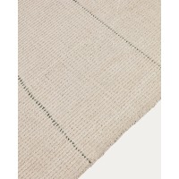 Ковер Lisdan из синтетического волокна цвета экрю 160 x 230 см
