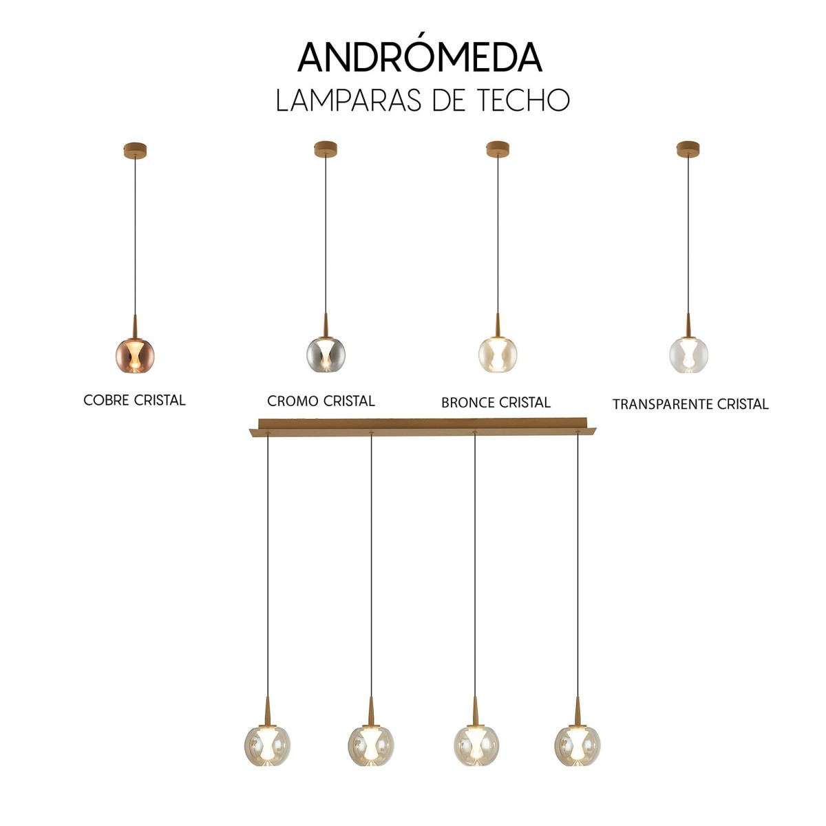 9077 Подвесной светильник MANTRA ANDROMEDA