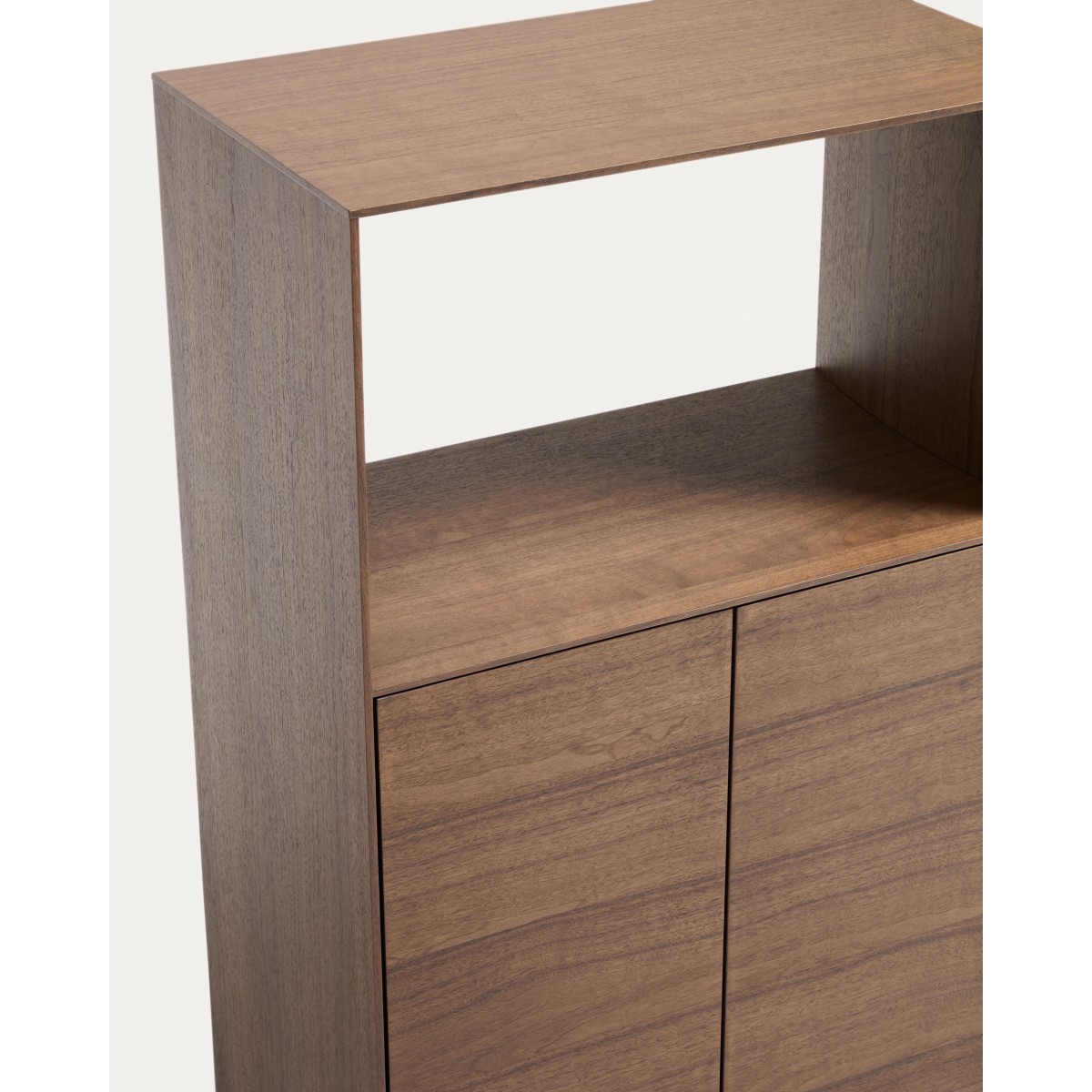 Стеллаж из шпона ореха Visala 60 x 106 см