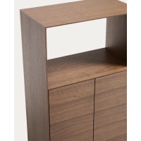 Стеллаж из шпона ореха Visala 60 x 106 см