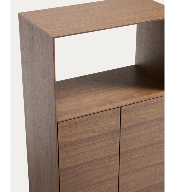 Стеллаж из шпона ореха Visala 60 x 106 см