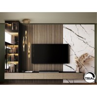 Люстра Twist 3L золотая