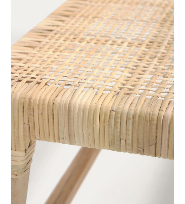 Скамья Beida из массива тика, 120 см