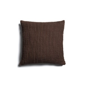Чехол для подушки Solly из 100% хлопка, вафельный, коричневый, 50 x 50 см