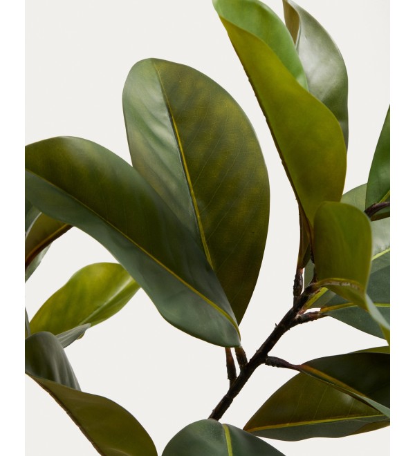 Искусственное растение Magnolia в белом горшке, 160 см