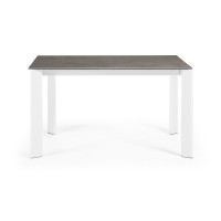 Стол Atta 140 (200) x90 белый керамика