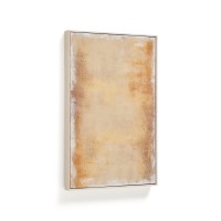 Абстрактная картина Selnar желтая 60 x 90 см